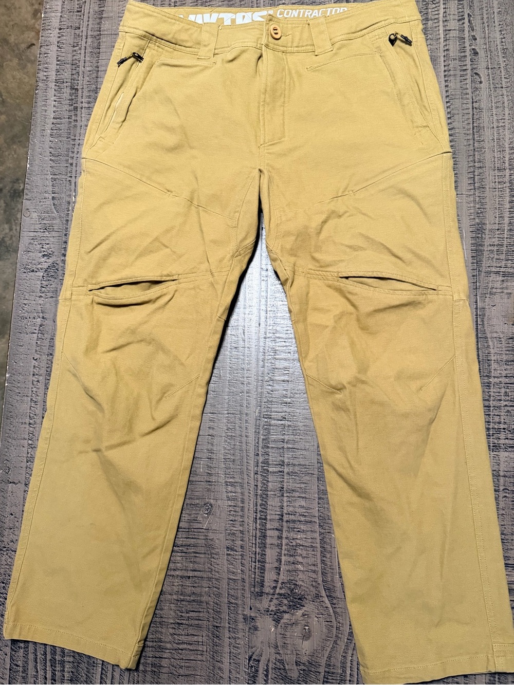 Vito’s Contractor AF Men's Cargo Pants in Tan - Rugged Everyday Workwear